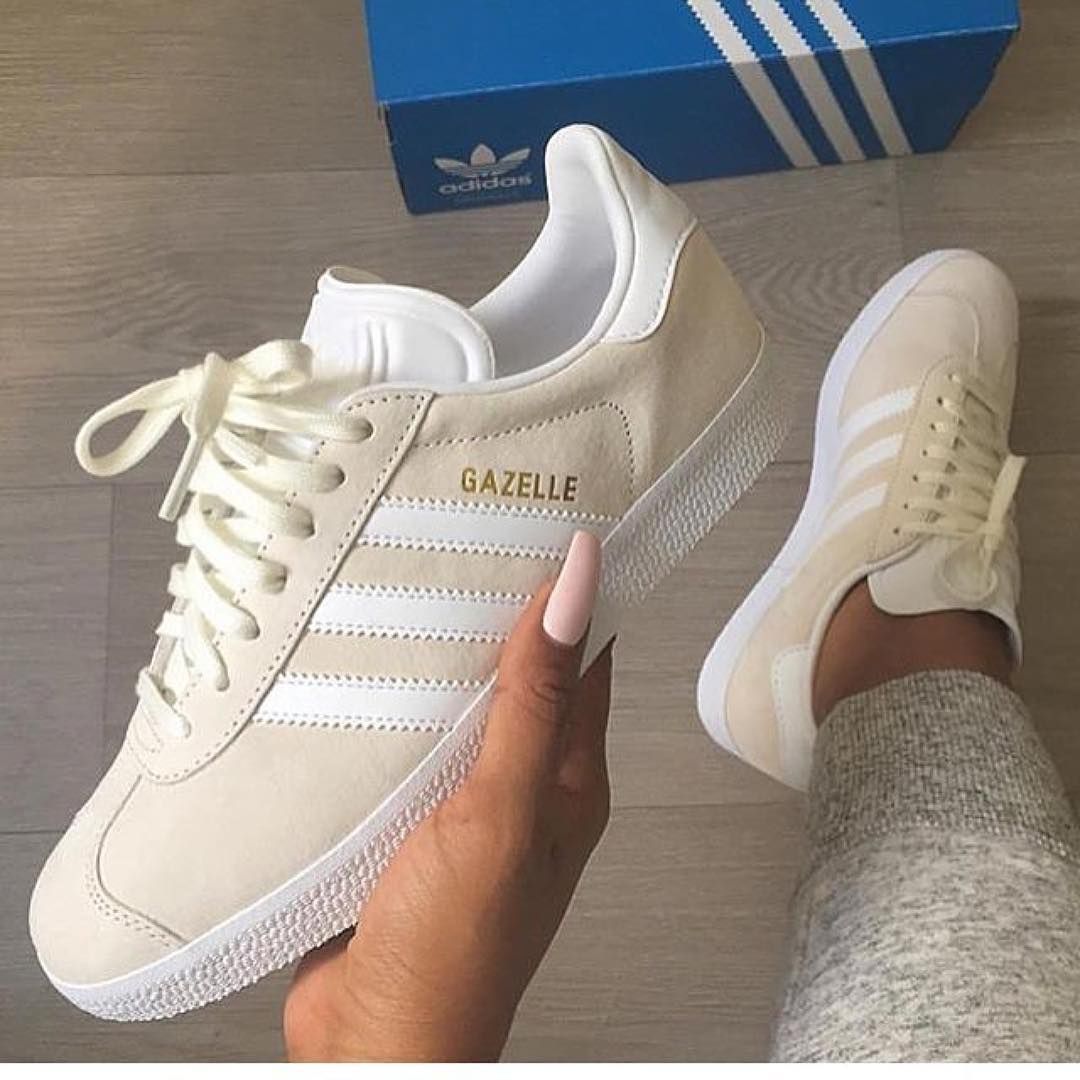 adidas gazelle femme beige